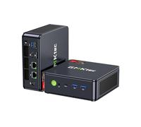GMKtec M6 Gaming PC Mini AMD Ryzen 5 6600H(Max 4.5GHz) Windows 11 Pro Dual NIC LAN 2.5G DDR5 Dual SSD Slot/WiFi 6E, USB3.2, USB-C, BT5.2, DP, HDMI, Dual Fan