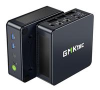 GMKtec M6 Ultra Gaming Mini PC Ryzen 7640HS (Upgraded 6600H/ 6800U), 32GB RAM DDR5 512GB SSD Dual NIC LAN 2.5GbE Desktop Computers Office Home, Triple 4K Display, WiFi 6, USB4, BT 5.2, DP, HDMI 2.0