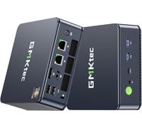 GMKtec Mini PC 5825U, M5 Plus Dual LAN 2.5G Desktop Computer, AMD Ryzen 7 5825U (8C/16T 4.50Ghz), 32G DDR4 RAM + 512GB Hard Drive PCle SSD, WiFi 6E, USB3.2, USB-C, BT 5.2, DP, HDMI
