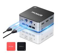GMKtec Mini PC Computres N95(Turbo 3.4GHz) 16GB DDR4 512GB SSD Desktop Computer 4K Dual HDMI Display/3x USB3.2/WiFi 5 BT5.0/RJ45 Ethernet Nucbox G3S