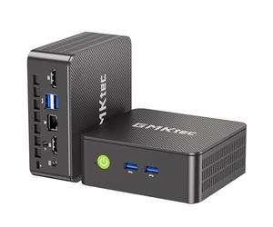 GMKtec Mini PC, G3 PRO Intel Core i3-10110U (Beats 4300U/N150), 16GB DDR4 RAM (Dual Channel) 512GB PCIe M.2 SSD, Desktop Computer 4K Dual HDMI/USB3.2/WiFi 6/BT5.2/2.5GbE for Office, Business