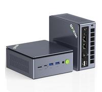 GMKtec Mini PC Gaming, M7 Ultra Ryzen 7 PRO 6850U 32GB DDR5 RAM + 1TB Hard Drive PCle SSD Oculink Dual NIC LAN 2.5G Desktop Computer, Dual USB4, HDMI 2.1, USB-C