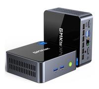 GMKtec Mini PC Intel Core i7-1185G7 (up to 4.8 GHz) 16GB DDR4 512GB SSD Desktop Mini Computers WiFi 6, BT 5.2/ DP, HDMI/RJ45 2.5G/USB4.0