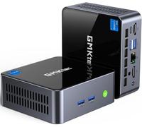 GMKtec Mini PC Intel i7 12700H (14C/20T 4.7 GHz) 16GB DDR4 1TB SSD, Mini Desktop Computer Iris XE Graphics, Triple 4K Display, WiFi 6, BT5.2, USB-C M3 Ultra