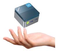 GMKtec Mini PC N97 G5 Micro Desktop Computer, 12th Gen Intel Alder Lake N97 (up to 3.60GHz) 12GB DDR5 256GB SSD, USB3.2 * 3/HDMI*2 for Business, School, Office, Micro CP