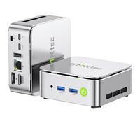 GMKtec Mini PC R5 3500U (Beats N150) 16GB 256GB SSD 2.5GbE NIC LAN Office Home Desktop Computers, Triple 4K Display, WiFi, BT, USB-C, DP Nucbox G10