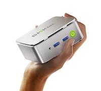 GMKtec Ryzen 5 Mini PC 3500U(Beat 4300U/N150, 4C/8T 3.7Ghz) G10 Desktop PC Computer, 16G DDR4 RAM 512GB PCle3.0x4 SSD, WiFi 5, USB3.2, USB-C, BT 5.0, DP, HDMI,Mini Computer