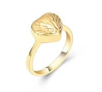 GMLRTOSPT Angel Wings Ring Hold Loved Ones Ashes Cremation Urn Ring for Women Finger Ring-10-Gold