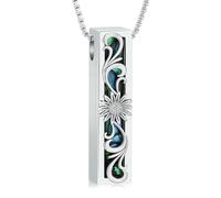 GMLRTOSPT Urn Necklaces for Tree of Life sunflower Ashes Cremation Jewelry for Ashes Keepsake Pendant for Ashes for Women Men-Sunflower