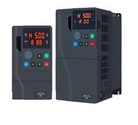 GMOSAOHXU Variator Frequency VFD AC 220V 380V 0.75 1.5 2.2KW Frequency Converter VFD Speed Controller for Three-Phase Motor (5.5KW,1ph220V-3ph220V)