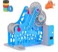 GmpTzitzith 3D Printer Filament Respooler, Manual Electric Spool Winder, No Tangling, Removable For 1kg Spools, For 3d Printing Enthusiasts And Textile Artists D.BlueElectric