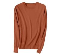 GMQWRK Jumpers for Women UK Fall Lightweight Casual Pullover Sweater Petite Ladies Long Sleeve V-Neck Knitted Jumper Thin Jumper Base Layer Plain Knit Tops Bottoming Shirts Knitwear