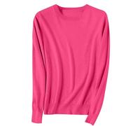 GMQWRK Jumpers for Women UK Fall Lightweight Casual Pullover Sweater Petite Ladies Long Sleeve V-Neck Knitted Jumper Thin Jumper Base Layer Plain Knit Tops Bottoming Shirts Knitwear