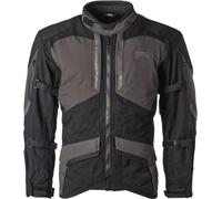 GMS Acamar WP waterproof Motorcycle Textile Jacket, black/grey, size 3XL