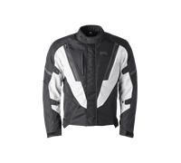 GMS Avon WP waterproof Motorcycle Textile Jacket, black-white, size 5XL for Men