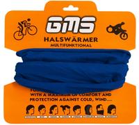 GMS Cotton Neck Warmer, blue for Men