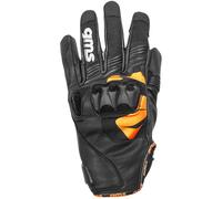 GMS Curve Motorcycle Gloves, black/orange, size 3XL