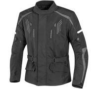 GMS Dayton Motorcycle Textile Jacket, black-grey, size 2XL for Men
