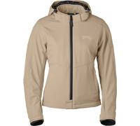 GMS Falcon Neo Softshell waterproof Ladies Motorcycle Textile Jacket, beige, size XL