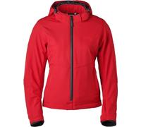 GMS Falcon Neo Softshell Waterproof Women's Motorcycle Textile Jacket, Red, 4XL