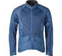 GMS FiftySix.7 Long Motorcycle Textile Jacket, blue, size 4XL for Men