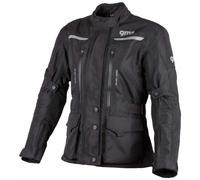 GMS Gear Ladies Motorcycle Textile Jacket, black, size S for Women