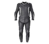 GMS-Moto GR-1, leather suit 2pcs. 110 Black/Grey/White