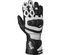 GMS GR-1 SF perforated Motorcycle Gloves, black/white, size L