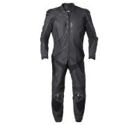 GMS GRC-1 One Piece Motorcycle Leather Suit, black, size 58 for Men