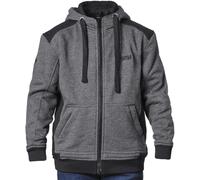 GMS Grizzly Kids Motorcycle Zip Hoodie, grey, size 128