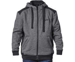 GMS Grizzly Kids Motorcycle Zip Hoodie, grey, size S 152