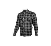 GMS Jaguar Motorcycle Shirt, black-grey, size L for Men