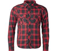 GMS Jaguar Neo Motorcycle Shirt, black-red, size 7XL for Men