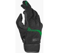 GMS Jet-City Motorcycle Gloves, black-green, size M for Men