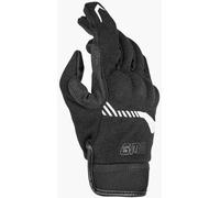 GMS Jet-City Motorcycle Gloves, black-white, size 2XL for Men