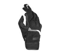 GMS Jet-City Motorcycle Gloves, black-white, size S for Men