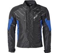 GMS Kasai waterproof Motorcycle Textile Jacket, black/blue, size M