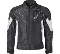 GMS Kasai waterproof Motorcycle Textile Jacket, black/white, size XL