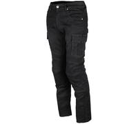 GMS Lizard Cargo Motorcycle Textile Pants, black, size 42