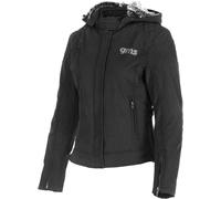 GMS Luna Ladies Motorcycle Softshell Jacket, black, size M for Women