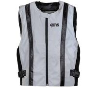 GMS Lux Warning Vest, grey, size L for Men
