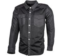 GMS Lynx Mesh Motorcycle Shirt, black, size S