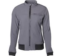 GMS Metropole waterproof Ladies Motorcycle Textile Jacket, grey, size S for Women