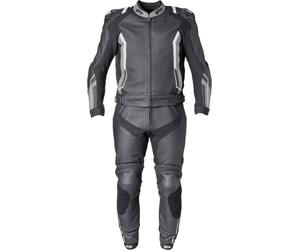 GMS-Moto GR-1, leather suit 2pcs. 102 Black/Grey/White