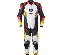 GMS-Moto GRC-1, leather suit 1pcs. 52 Black/White/Red/Yellow