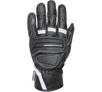 GMS Navigator Motorcycle Gloves, black-white, size S for Men