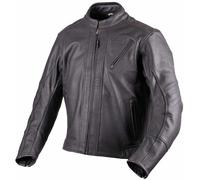GMS Panther Motorcycle Leather Jacket, black, size XL