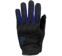 GMS Rio Motorcycle Gloves, black/blue, size S