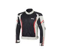 GMS Samu Mesh Motorcycle Jacket Beige/Black/Red4XL Beige,Black,Red