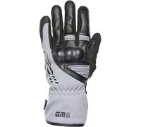 GMS Stockholm WP waterproof Motorcycle Gloves, black/grey, size XL